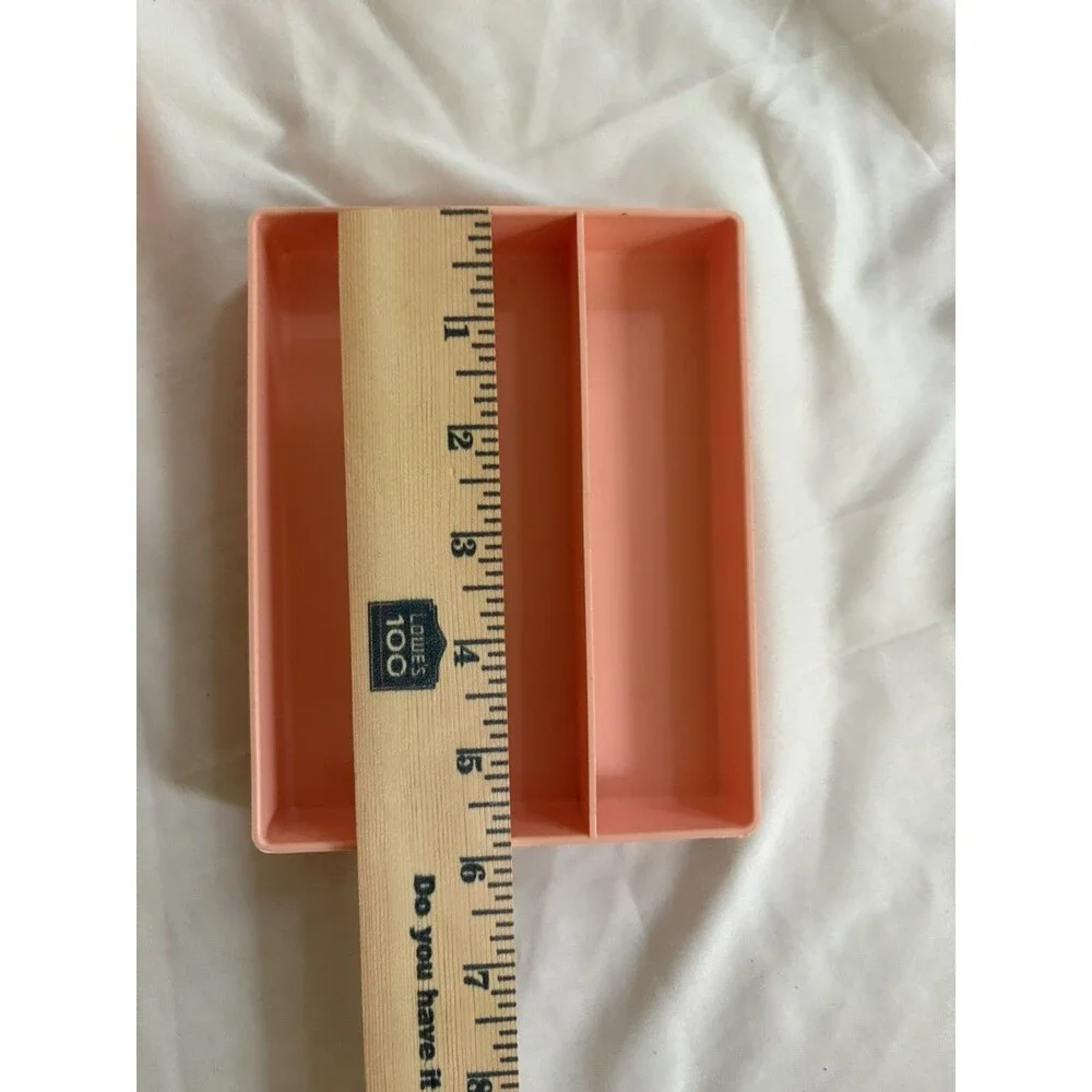 Vintage 90s Pink Caboodles Makeup Jewelry Carrying Case #2425 Organizer Y2K